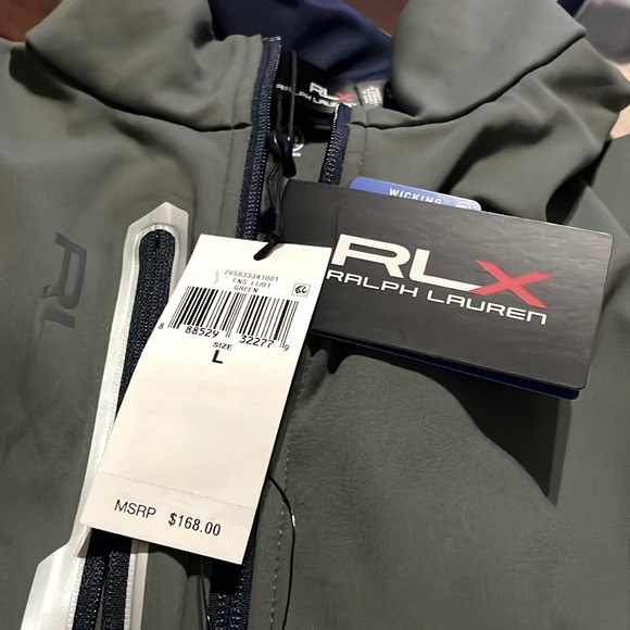 NWT Polo Ralph Lauren
Active RLX Golf Performance Stretch Interlock Track Jacket - Picture 5 of 6